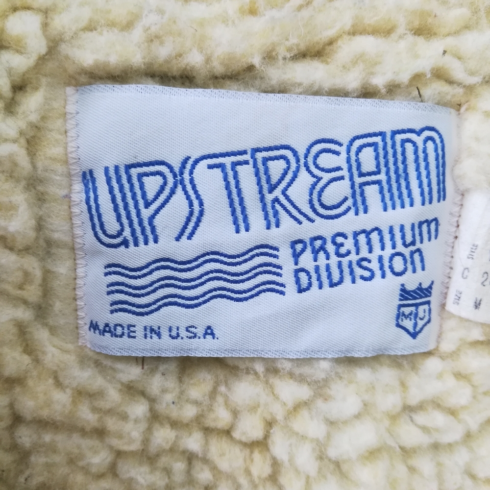 Vintage Denim Sherpa Vest - image 3